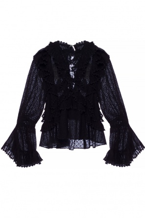 Ruffled openwork top, zdjęcie 1 Ruffled openwork top od Isabel Marant